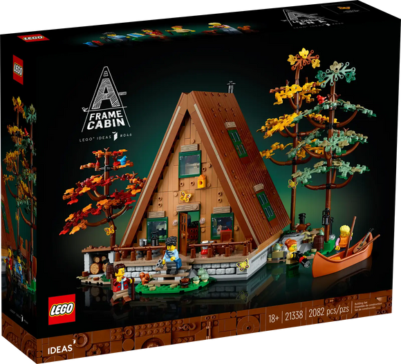 LEGO A-Frame Cabin