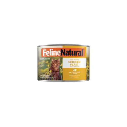 Feline Natural Chicken Feast Canned Cat Food - 6oz