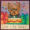 Yorkie Wall Plaque | Toby