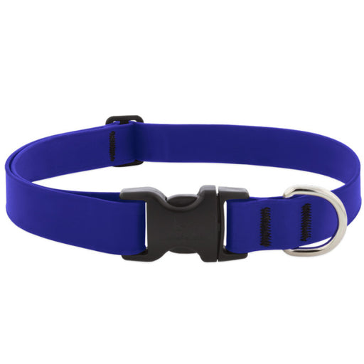 Splash Waterproof Dog Collar 12"-20", 1" Wide - True Blue