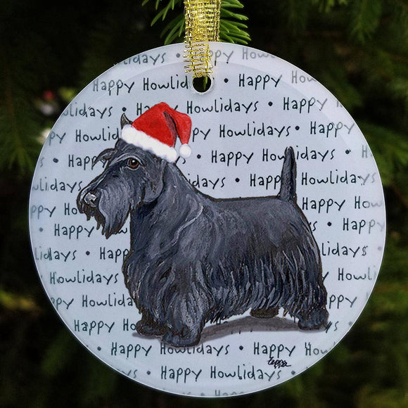 Scottish Terrier Christmas Ornament