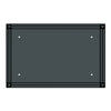 Recycled Rubber MatMate Tray - Lines