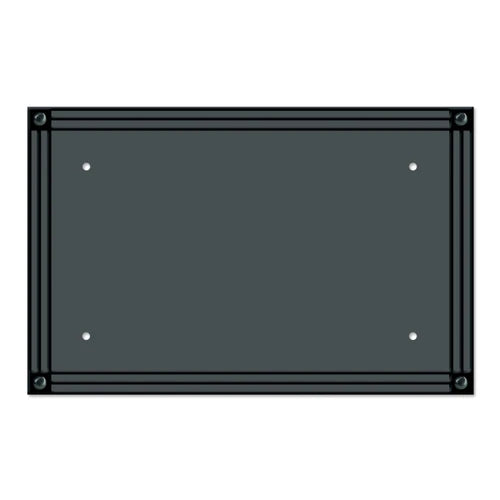 Recycled Rubber MatMate Tray - Lines