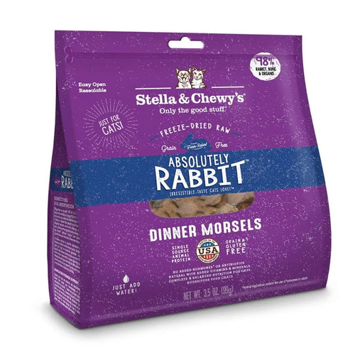 Stella & Chewy's Absolutely Rabbit Freeze-Dried Raw Dinner Morsels - 9oz