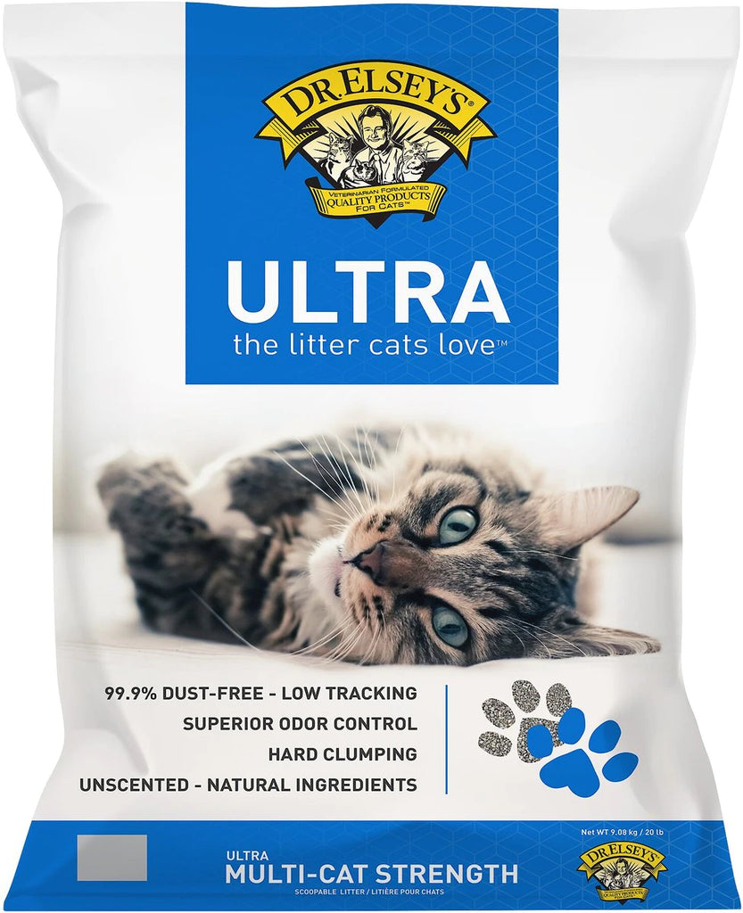 Dr. Elsey s Ultra Cat Litter 18lb Agri Feed Pet Supply