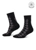 Houndstooth Wool Paddock Boot Socks