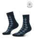 Houndstooth Wool Paddock Boot Socks