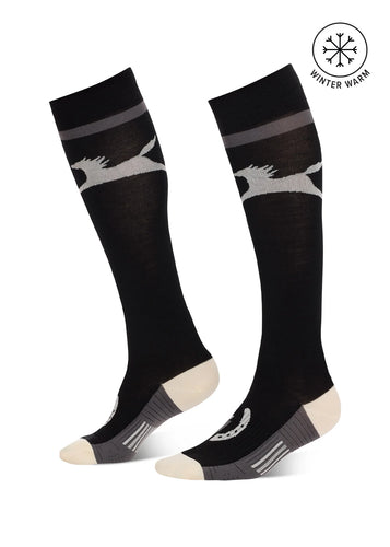 Kids Flying Horse Wool Knee-Hi Riding Socks