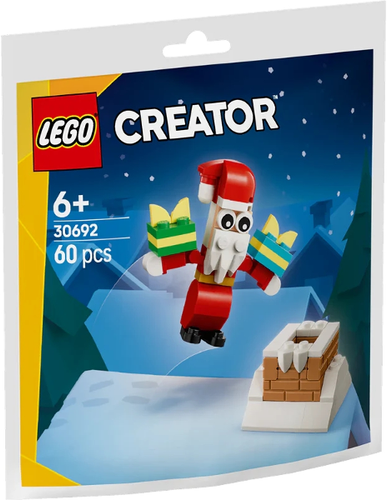 LEGO® Christmas Chimney Fun with Santa Polybag