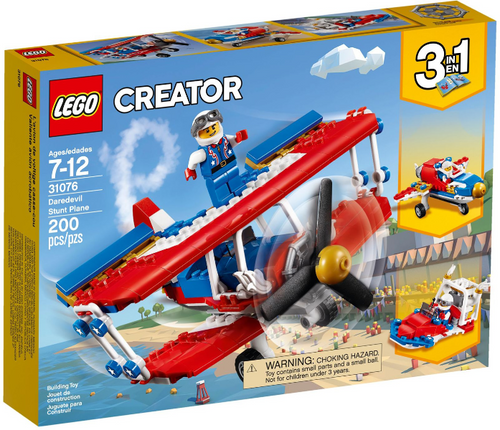 LEGO® Creator Daredevil Stunt Plane - 31076