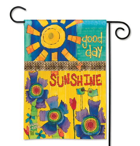 STUDIO M GARDEN FLAG "GOOD DAY SUNSHINE"