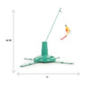 Loco Motion Electronic Motion Teaser Wand Cat Toy, Battery Powered