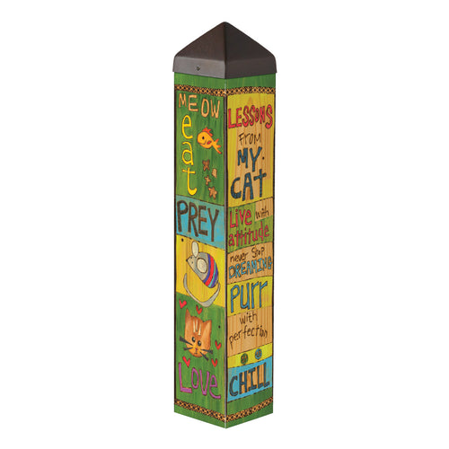 Lessons from my Cat 20 Art Pole