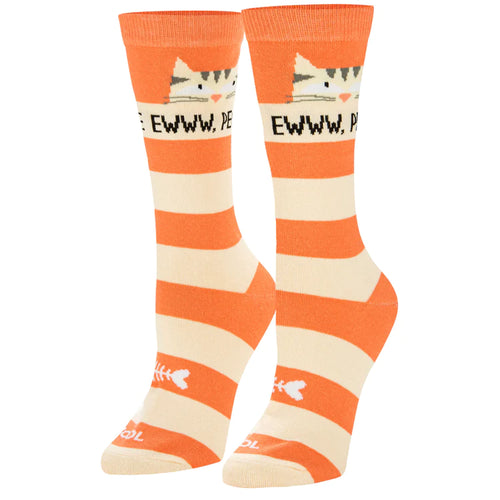 EWW PEOPLE CATS WOMEN'S SOCKS