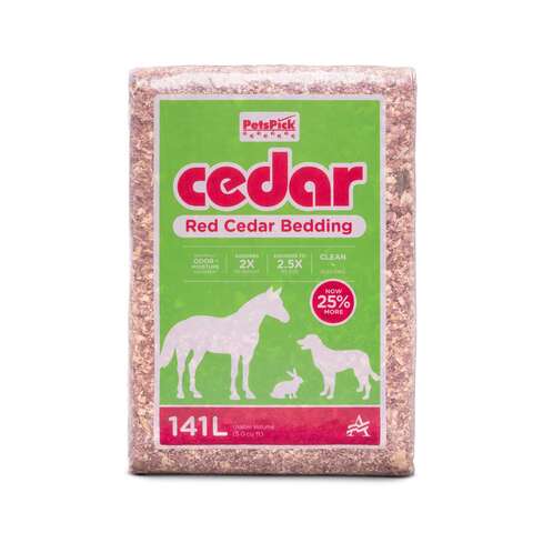 Red Cedar Wood Animal Bedding 5.0cuft 141L