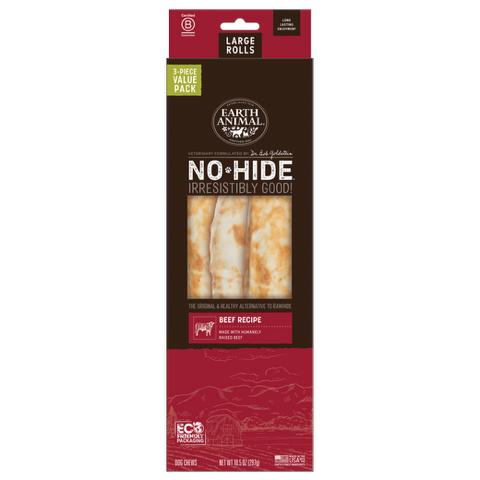 No-Hide® 11 Beef Rolls - Value Box of Three