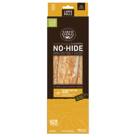 No-Hide® 11 Peanut Butter Rolls - Value Box of Three