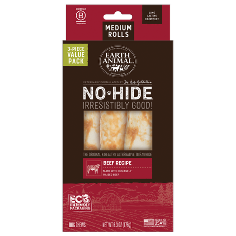 No-Hide® Beef Rolls 7 - Value Box of 3