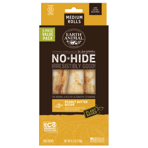 No-Hide® Peanut Butter Rolls 7 -Value Box of 3