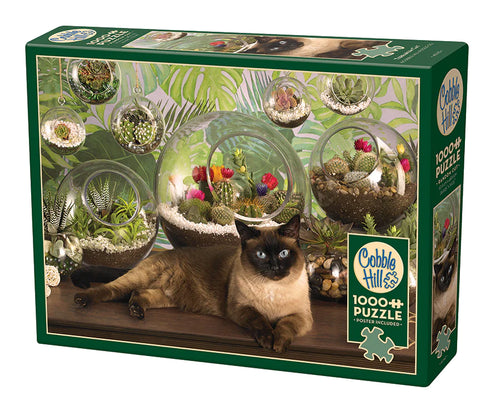 Terrarium Cat 1,000 Piece Puzzle