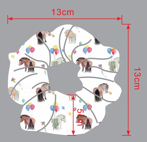 Sona Equestrian Scrunchies