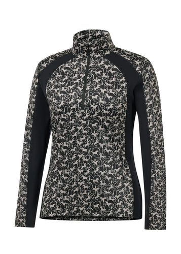 Traverse Quarter Zip Fleece Tech Top