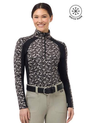 Traverse Quarter Zip Fleece Tech Top