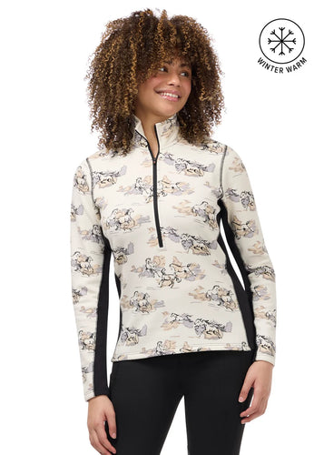 Soft Haven Plush Fleece Half Zip Top