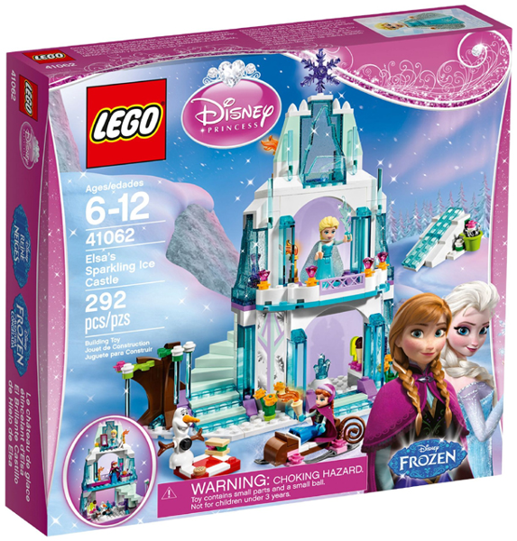 LEGO Disney Elsa's Sparkling Ice Castle - 41062