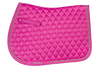 Ovation Quilted Satin All-Purpose Saddle Pad - Orchid