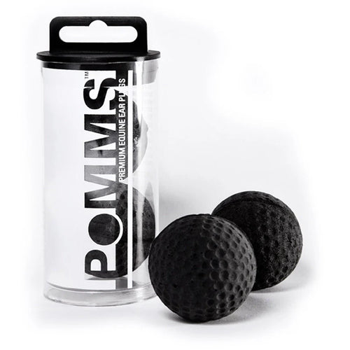 Pomms Equestrian Ear Plugs - Black