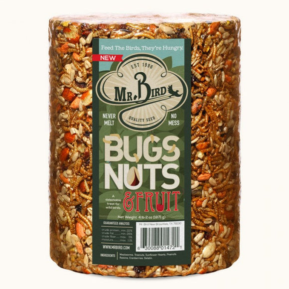 Mr. Bird Bugs, Nuts, & Fruit Seed Cylinder