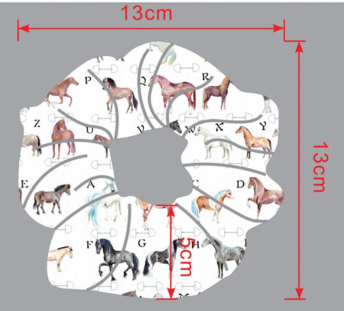 Sona Equestrian Scrunchies