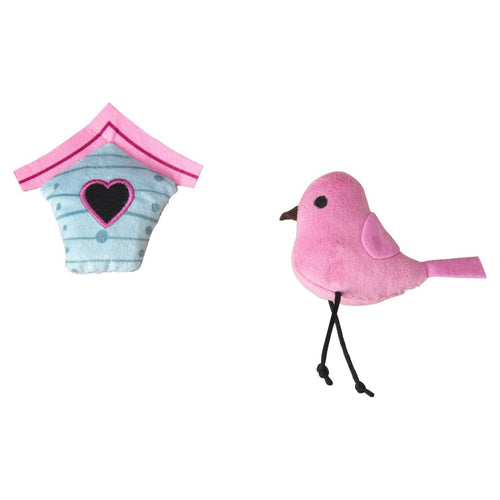BIRDS AND HOMES CAT TOY - 2 PACK ASSORTED