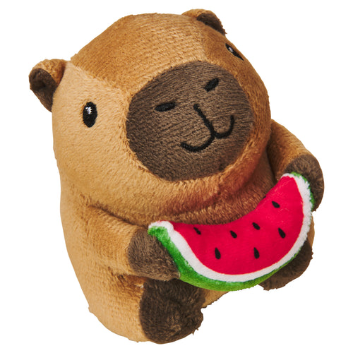 ETHICAL PRODUCTS CAPYBARA WITH WATERMELON 4″ CAT TOY