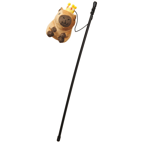 ETHICAL PRODUCTS CAPYBARA W/CROWN 18 TEASER WAND FOR CATS