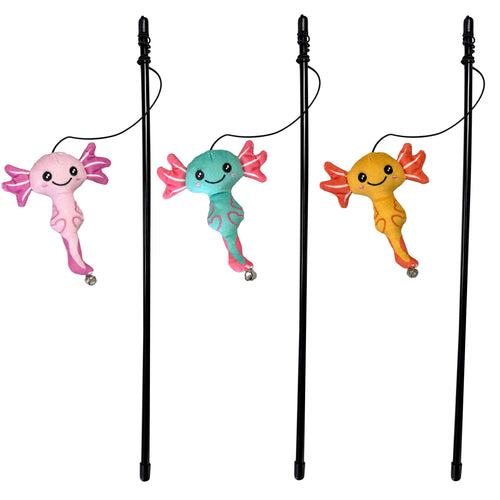 ETHICAL PRODUCTS AXOLOTL SQUIGGLES CAT TEASER - ASSORTED EACH