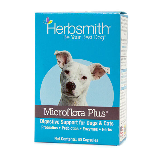 Herbsmith Microflora Plus for Dogs 60 Capsules