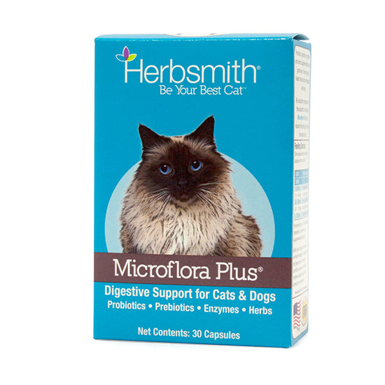 Herbsmith Microflora Plus for Cats 30 Capsules