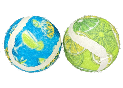 Margaritaville® Tennis Ball 2pk Cat Toy