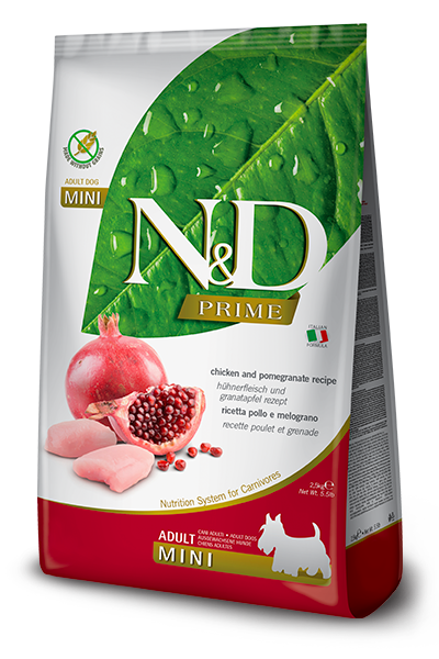 Farmina N&D Chicken & Pomegranate Adult Mini Dry Dog Food - 5.5lb