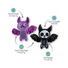 Bat To the Bone 2-Piece Dog Toys