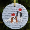 Cavalier King Charles Christmas Ornament