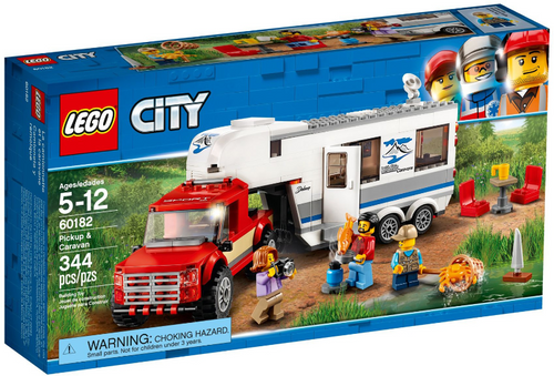 LEGO® City Pickup & Caravan - 60182