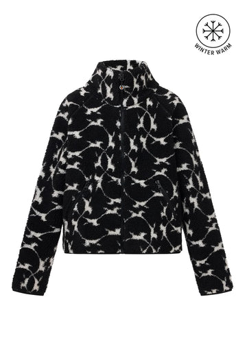 Kids Berber Flying Horse Full Zip Jacket
