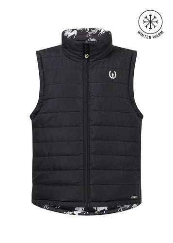 Kids Pony Parade Reversible Quilted Riding Vest
