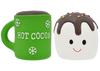 Latex Hot Cocoa and Marshmallow 2pk Dog Toy