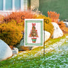 Holiday Gingerbread Garden Flag
