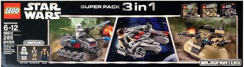 LEGO® Star Wars™ Bundle Pack, Super Pack 3 in 1 - (Sets 75028, 75029, and 75030)