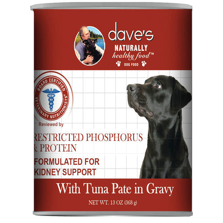 Dave's Pet Food Restricted Phosphorus Tuna Pate for Dogs - 13oz